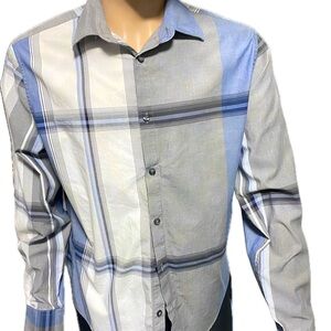 Men’s J Ferrar long sleeve shirt.  Slim fit. Medium